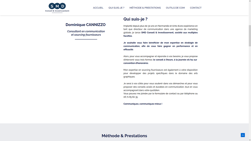 SMD Conseil en Communication - Consultant en marketing d'entreprises