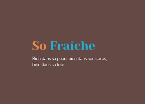 So-Fraiche