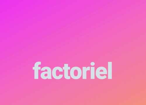 recrutement informatique Factoriel