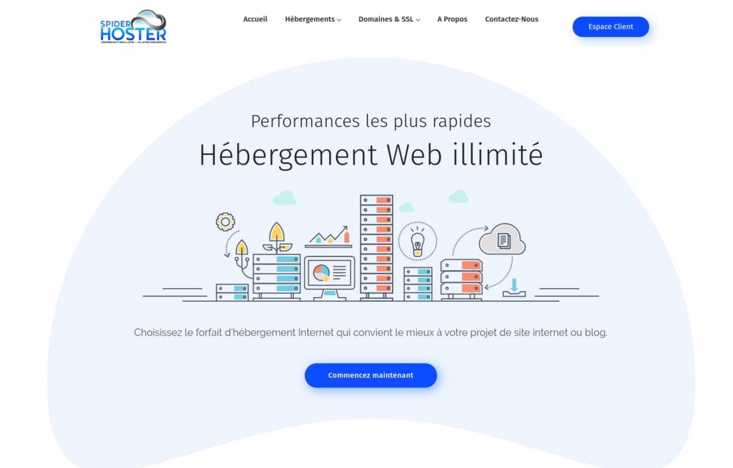 Hébergement web illimité