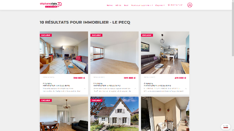 STEPHANE PLAZA IMMOBILIER Le Pecq