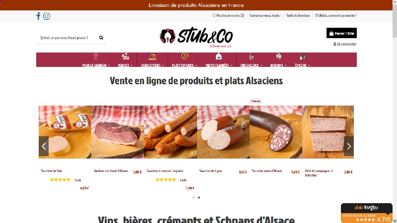 Produits alsaciens Stub & Co