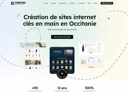 création de site internet béziers