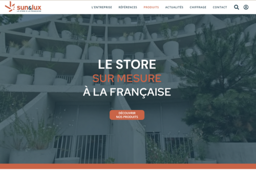 Sun&Lux, fabriquant français de stores