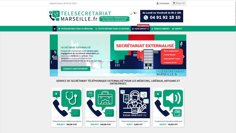 Télésecrétariat Marseille