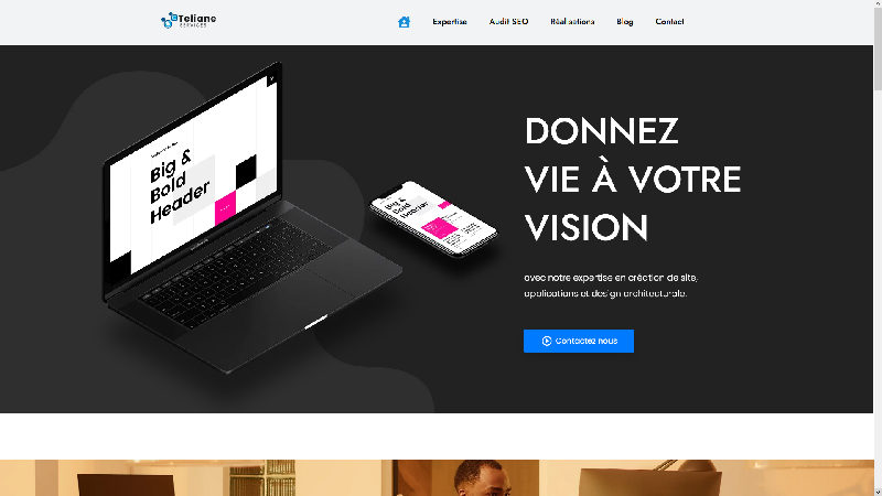 Teliane Corporation K  | Agence de conceptions de sites