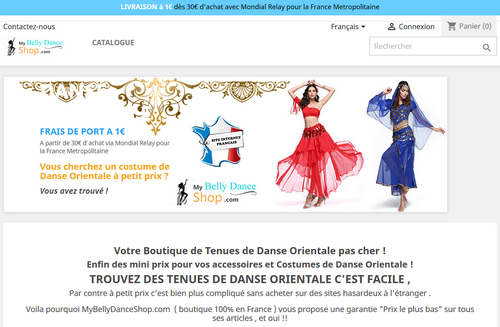 Boutique de danse orientale