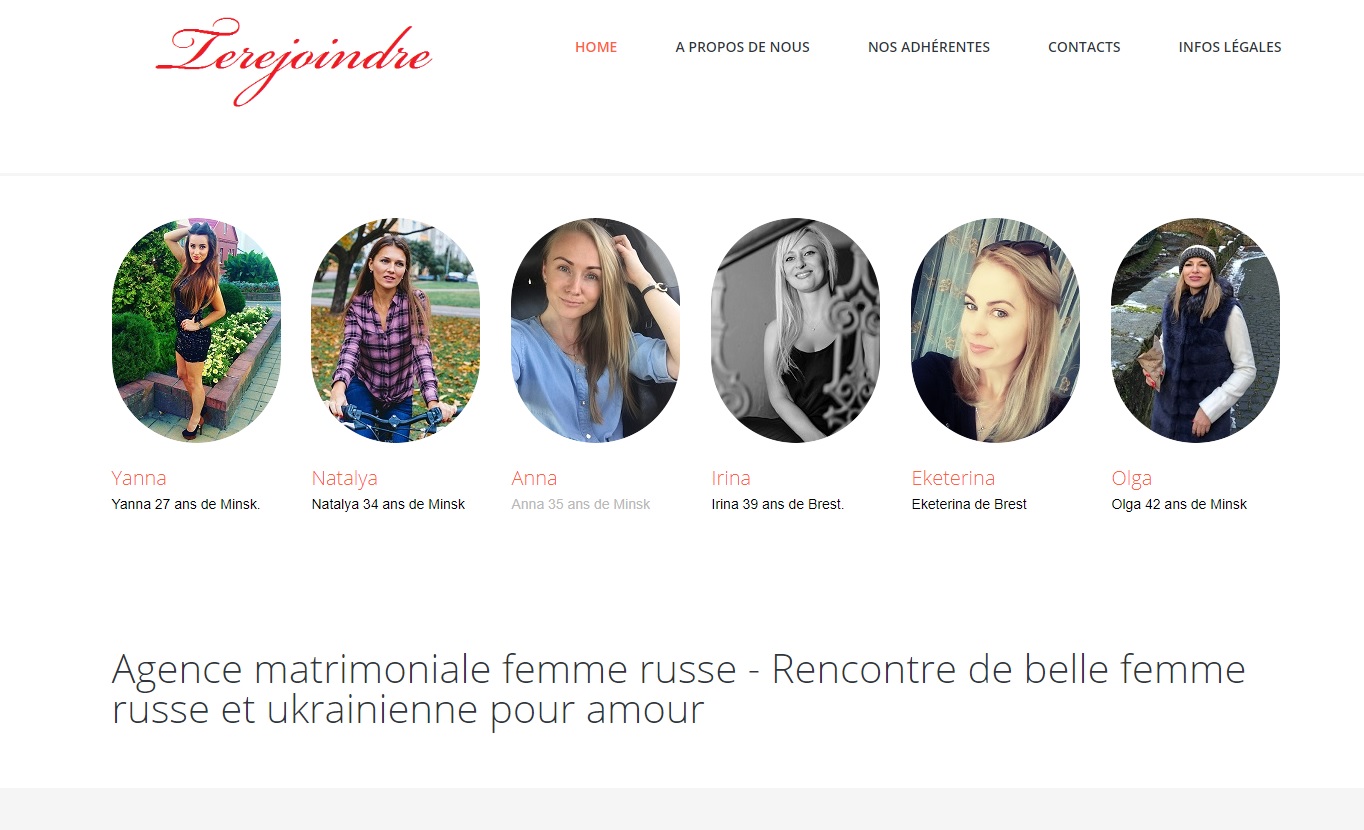 agence matrimoniale  Terejoindre