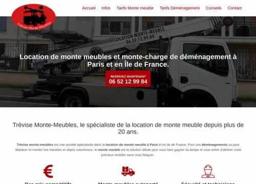 Trévise Monte-Meubles et ses services