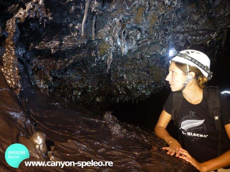 Visite de tunnel de lave Réunion