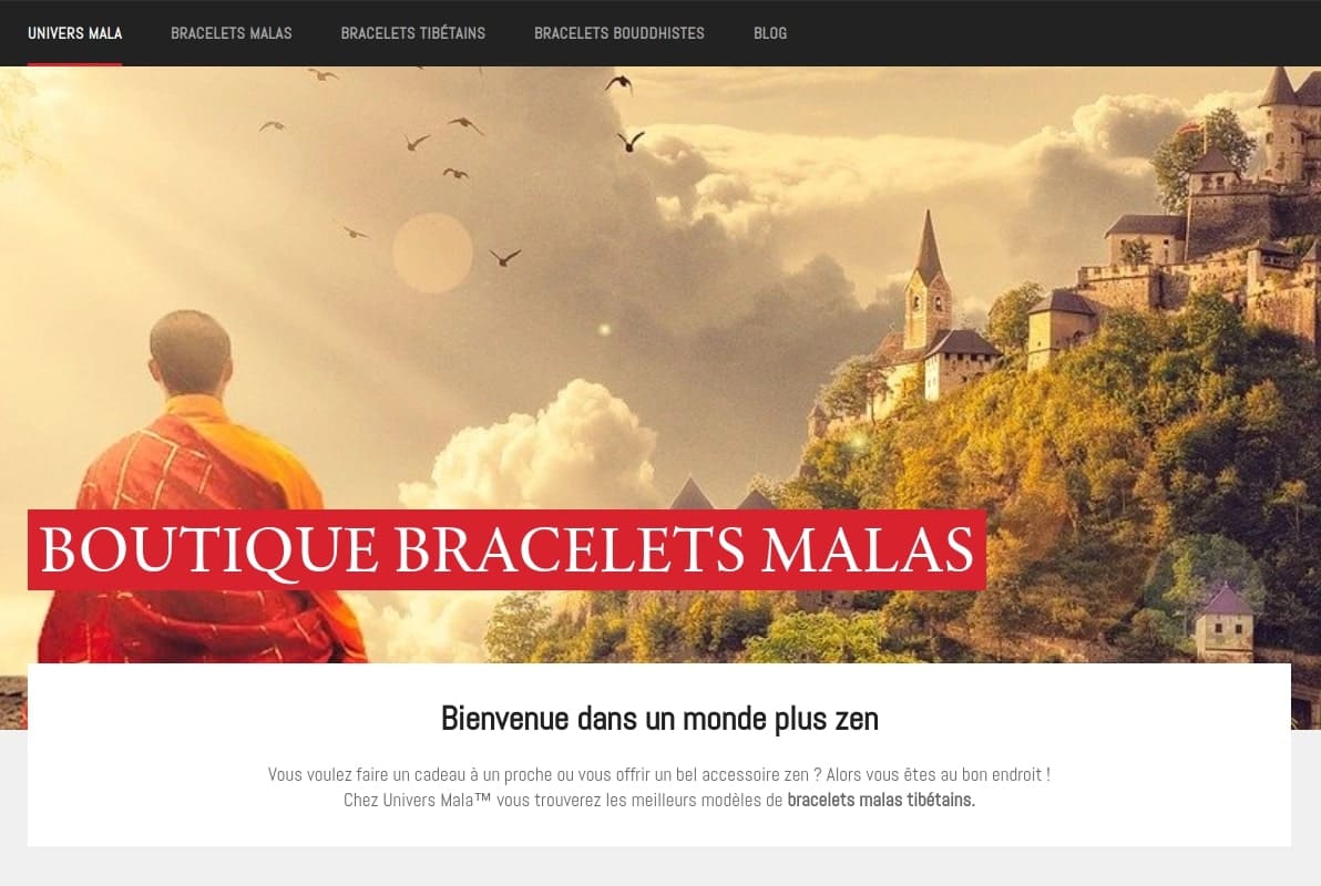 Boutique bracelets mala