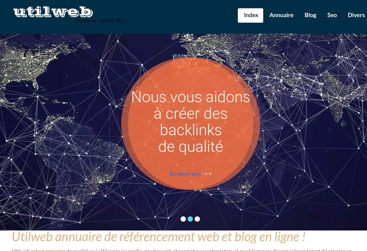 Utilweb votre annuaire seo.