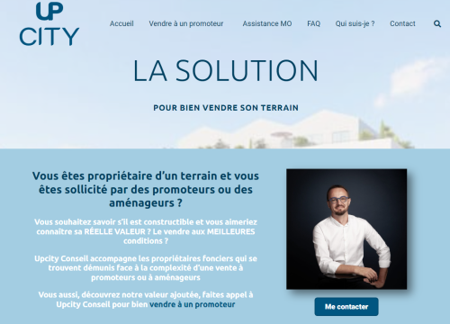 UpCity, la solution pour bien vendre son terrain
