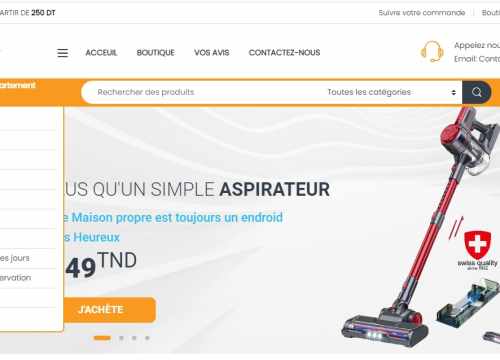 Boutique de vente en ligne en Tunisie - Express Shop