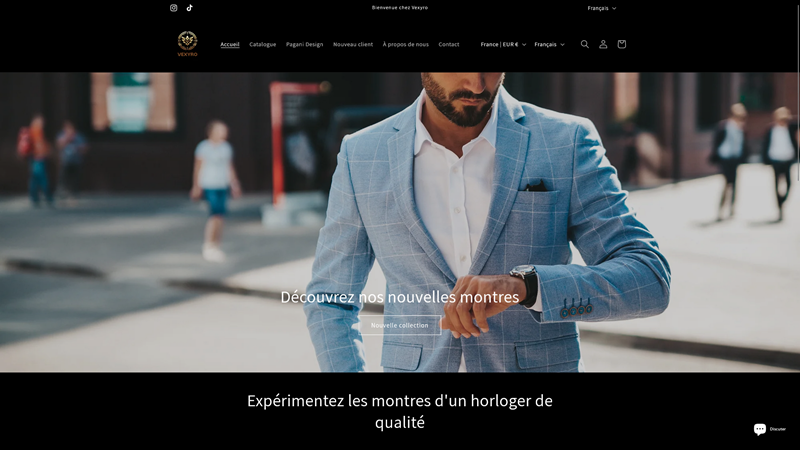 Vexyro - Vente de Montres analogiques