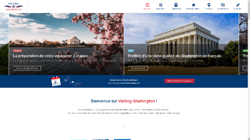 Visiting Washington, visiter la capitale des États-Unis