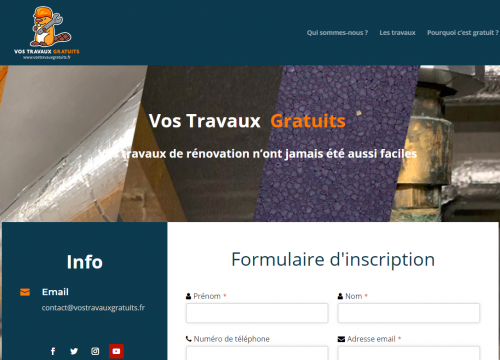Vos Travaux Gratuits