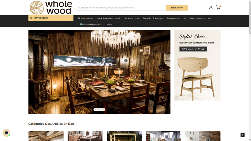 Whole Wood, le bois sous toutes les formes