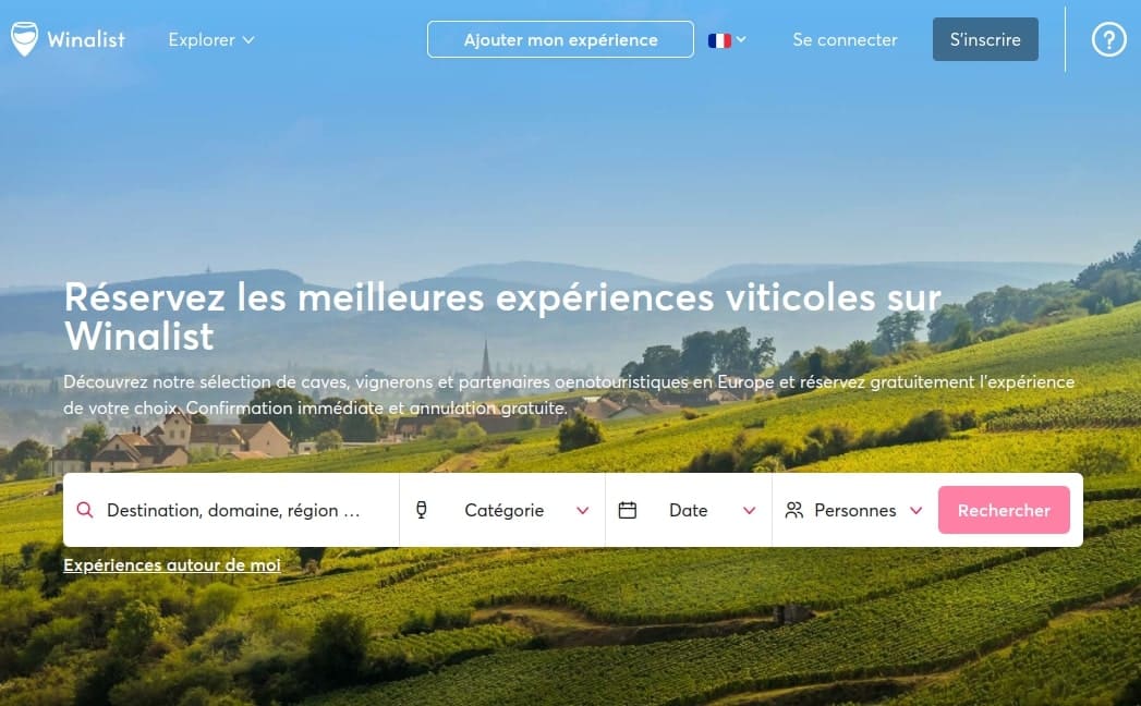 winalist - réservez vos visite de caves en Champagne