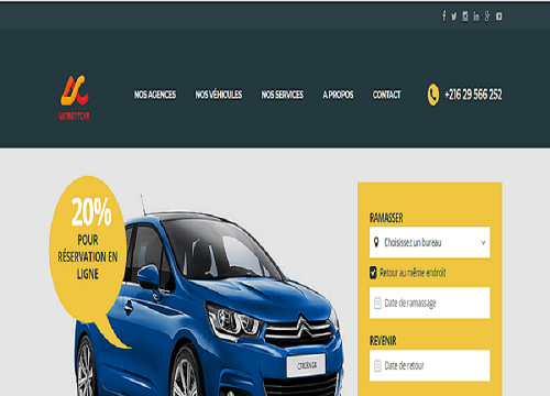 agence de location de voitures en Tunisie