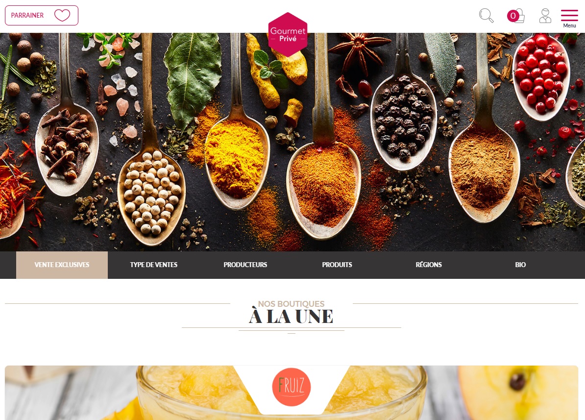 Gourmet Privé, le site de référence pour des ventes gourmandes