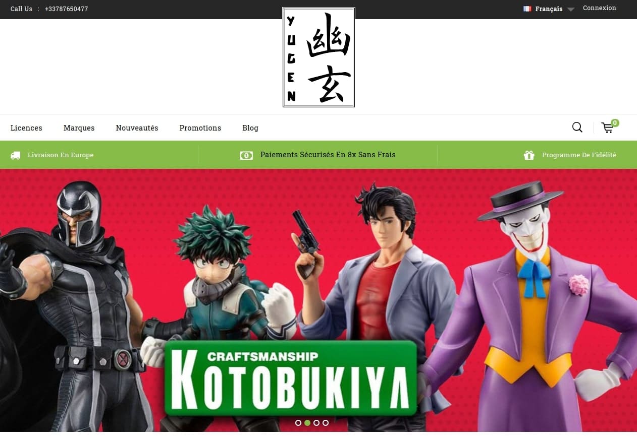 Boutique de figurine de collection