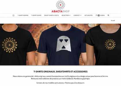 abactashop.com est une boutique en ligne de t-shirts, sweatshirts, vestes pour homme et femme 