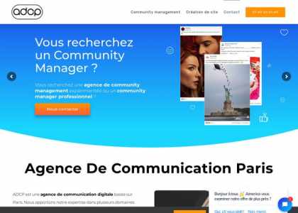 Agence paris site web