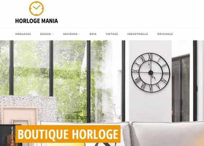 horloge murale design, cuisine et décorative