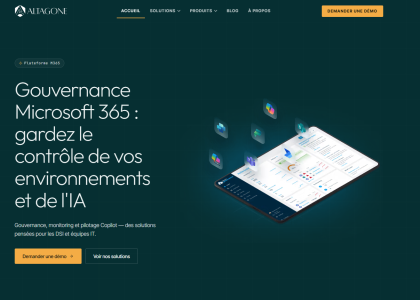 Gouvernance, monitoring & pilotage Microsoft 365 | Altagone