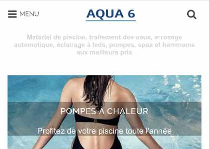 AQUA 6 Couverture de piscine maroc