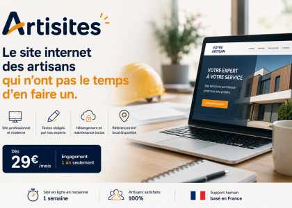 création de site artisan