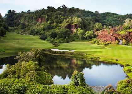 Parcours de golf du Red Mountain à Phuket 
