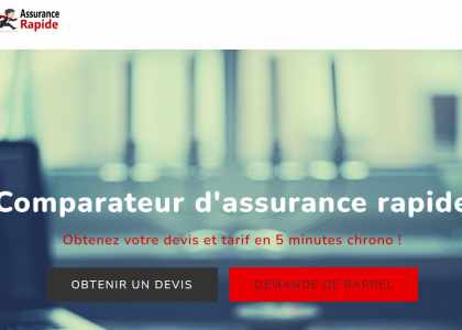 Assurance rapide en ligne