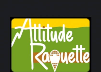 Attitude-Raquette
