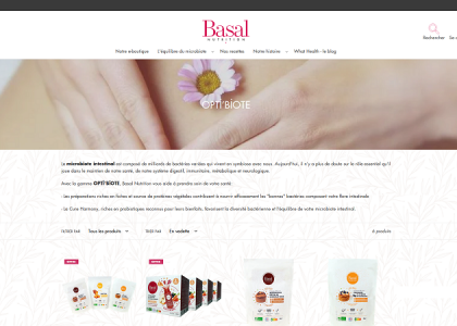 Basal nutrition - des recettes gourmandes et riches en microbiotes