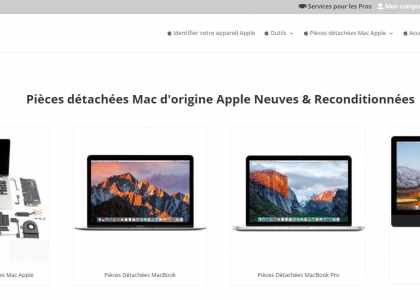 Pièces détachées OEM Apple reconditionnées