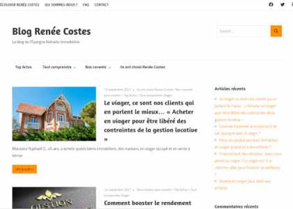 Blog Renée Costes