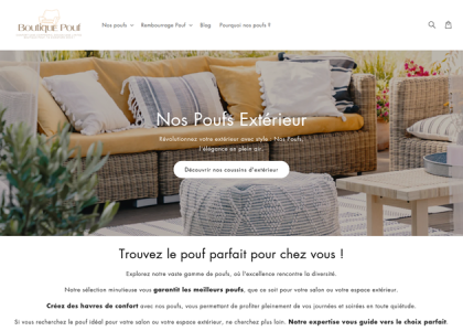 Boutique Pouf