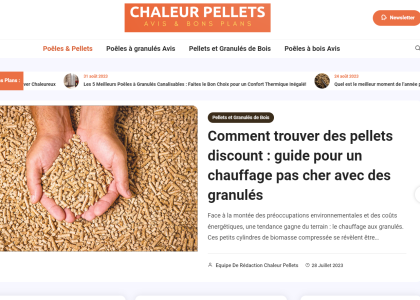 Chaleur-pellets