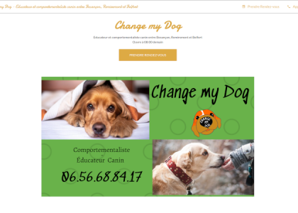 Change My Dog educateur et comportementaliste canin