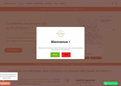 Livraison de produits CBD sur Paris