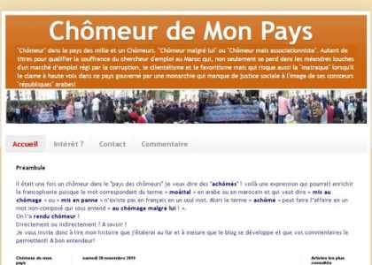 Etre chômeur dans le pays des chômeurs