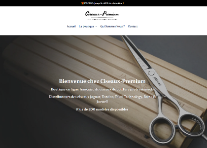 Ciseaux Premium - Specialistes des ciseaux de coiffure