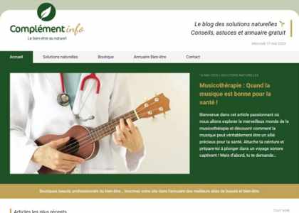 Complément Info - Blog dédiée à la santé naturelle