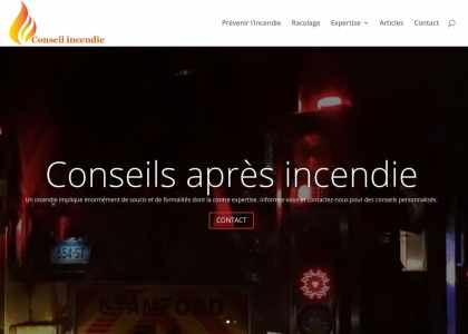 conseil aux victimes d'incendie