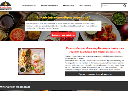 Cuisine aux huiles essentielles 