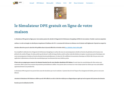 Docenergie - Simulateur DPE gratuit en ligne