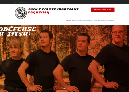 Ecole d'Arts Martiaux Saguenay