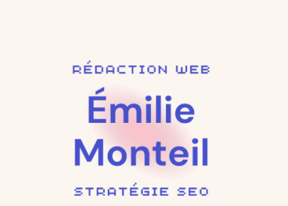 Émilie Monteil consultante SEO Lille